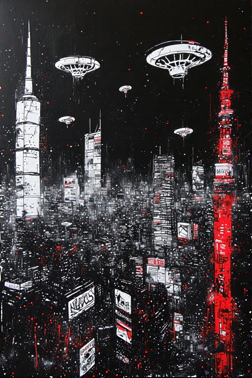 Neo-Tokyo Cityscape